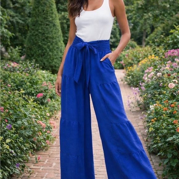 Pants - #72 WIDE LEG TIERED PANT